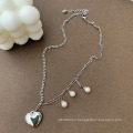 Fashion Love Pearl Tassel Niche Senior Necklace Jewelry